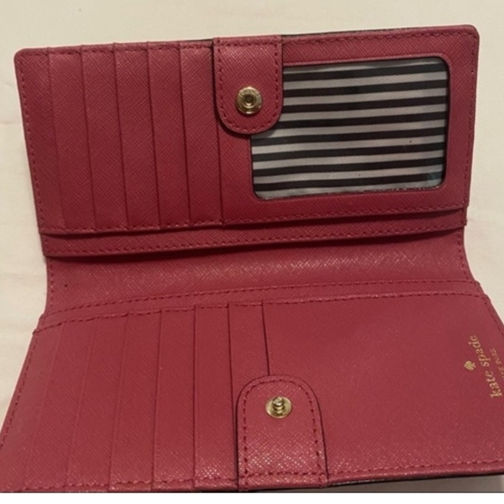 kate spade Vibrant Red Wallet - Picture 2 of 3